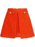 Giambattista Valli tweed mini skirt - Orange