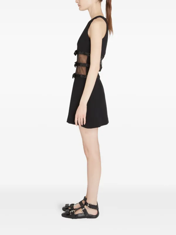 Giambattista Valli Bow Detailing Sleeveless Dress | Black
