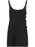 Giambattista Valli bow detailing short dress - Black