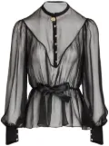 Giambattista Valli silk blouse - Black
