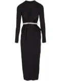 Giambattista Valli rhinestone embellished dress - Black