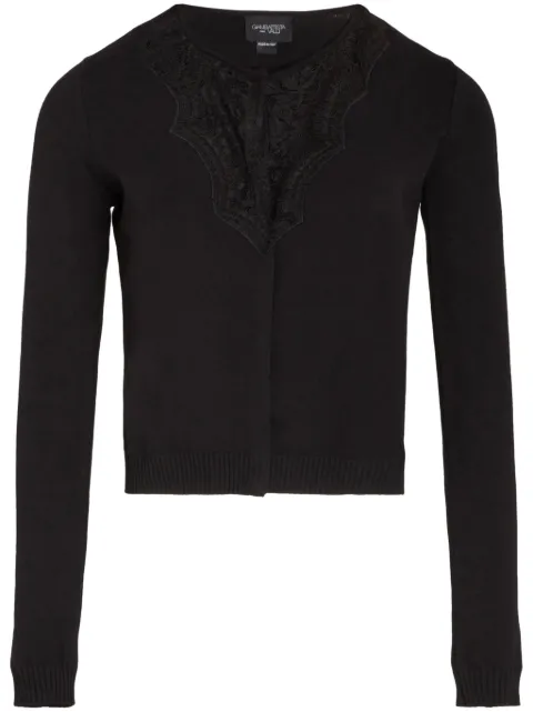 Giambattista Valli lace detailing cardigan