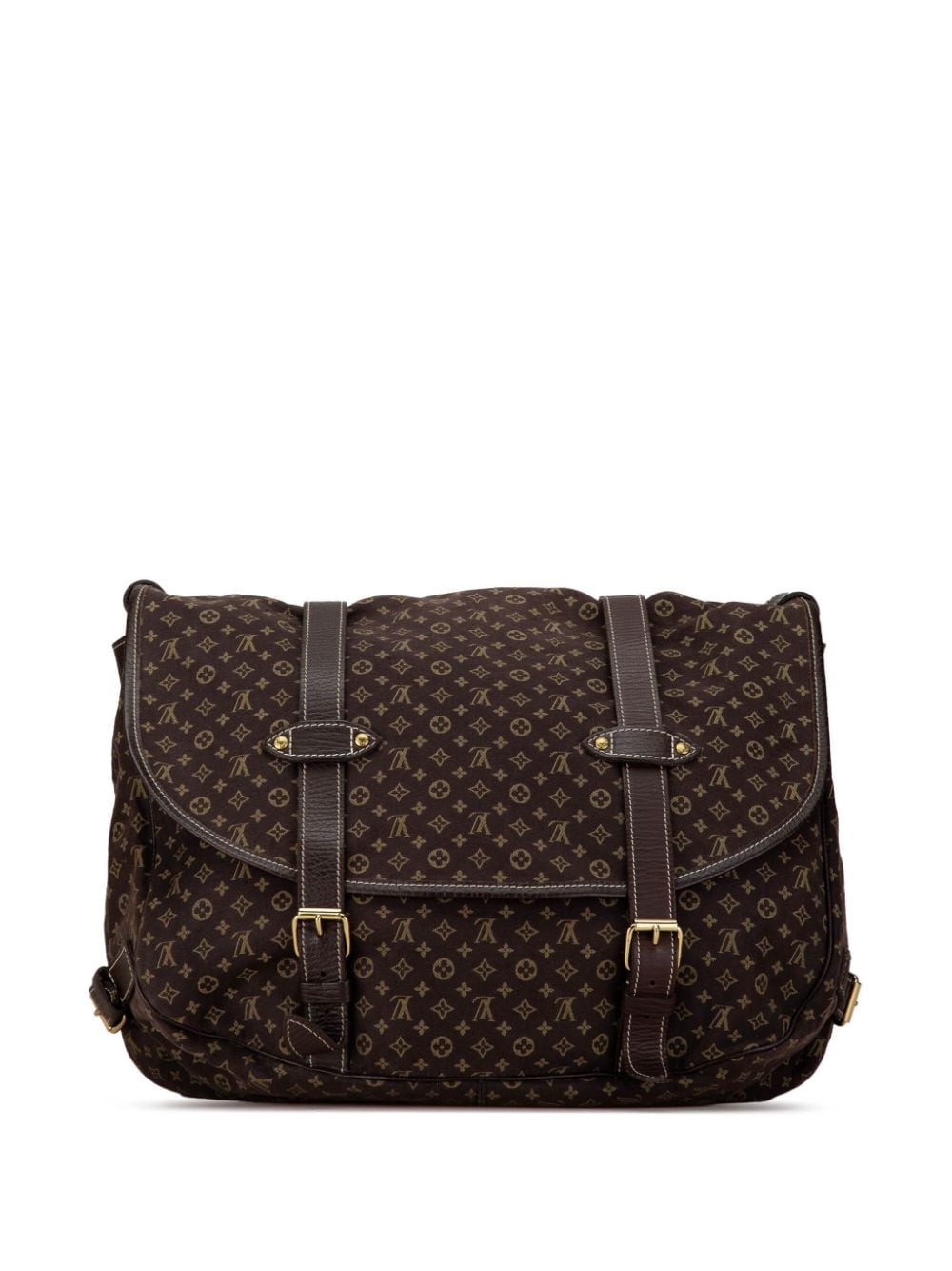 Louis Vuitton Pre-Owned 2006 Monogram Mini Lin Saumur 43 reistas - Bruin