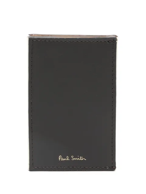 Paul Smith logo-stamp card holder