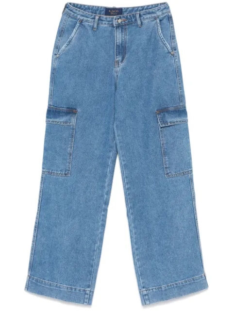 kaos straight-leg cargo jeans