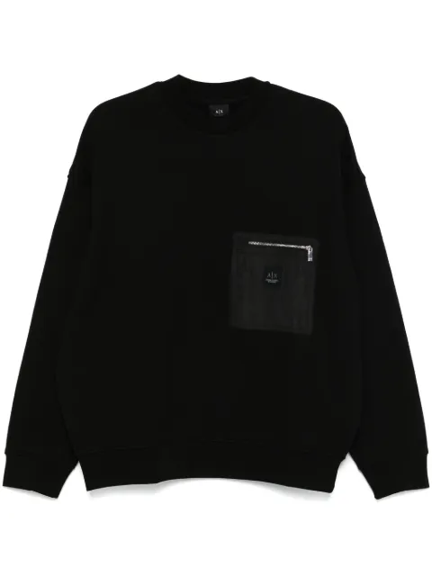 Armani Exchange chest-pocket sweatshirt Men