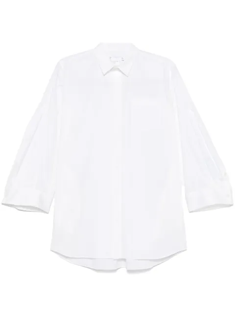 sacai button-up shirt