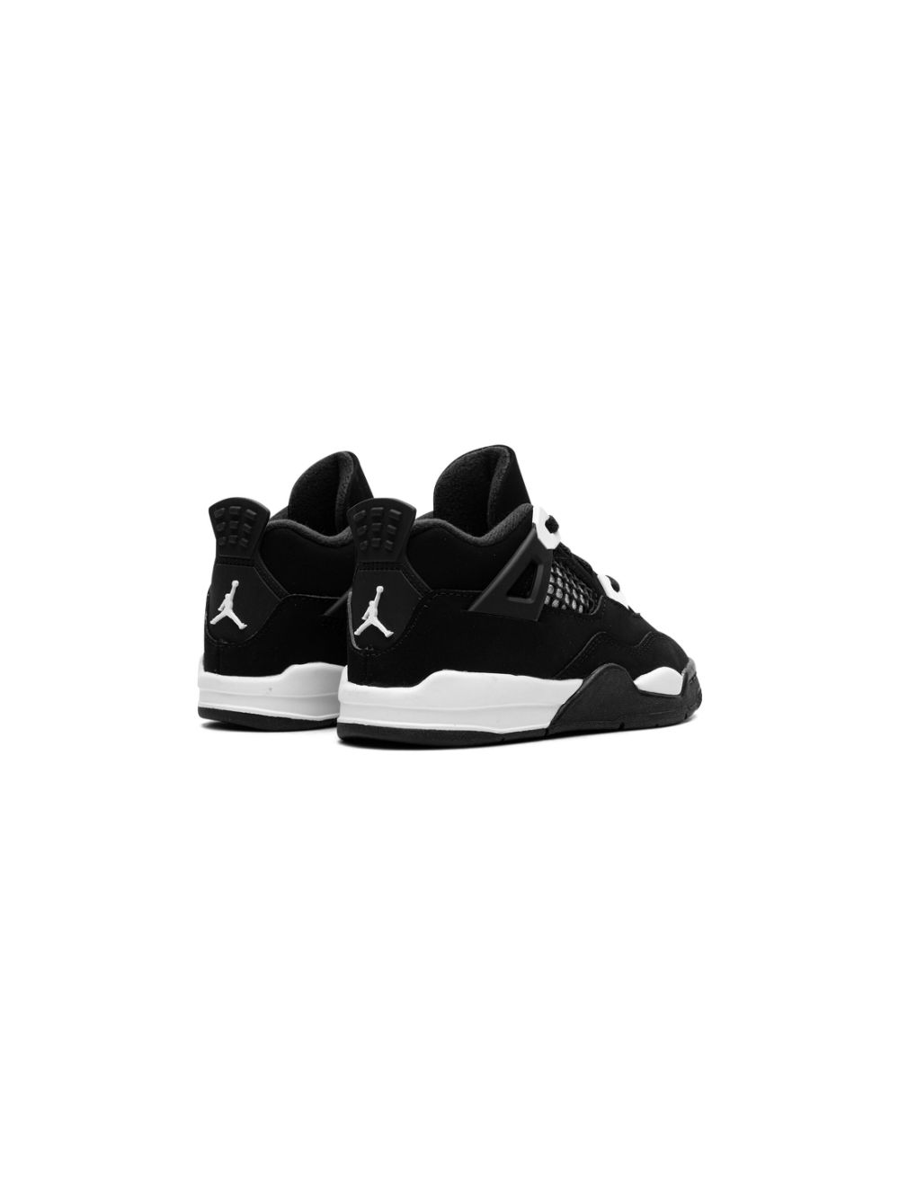 Jordan 4 Retro "White Thunder" sneakers Zwart