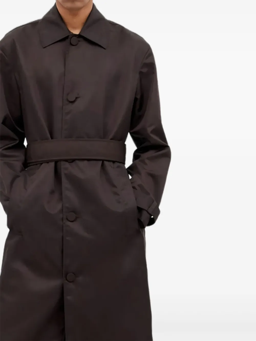 Gucci belted buttoned coat | Trench Coats  | Image 2