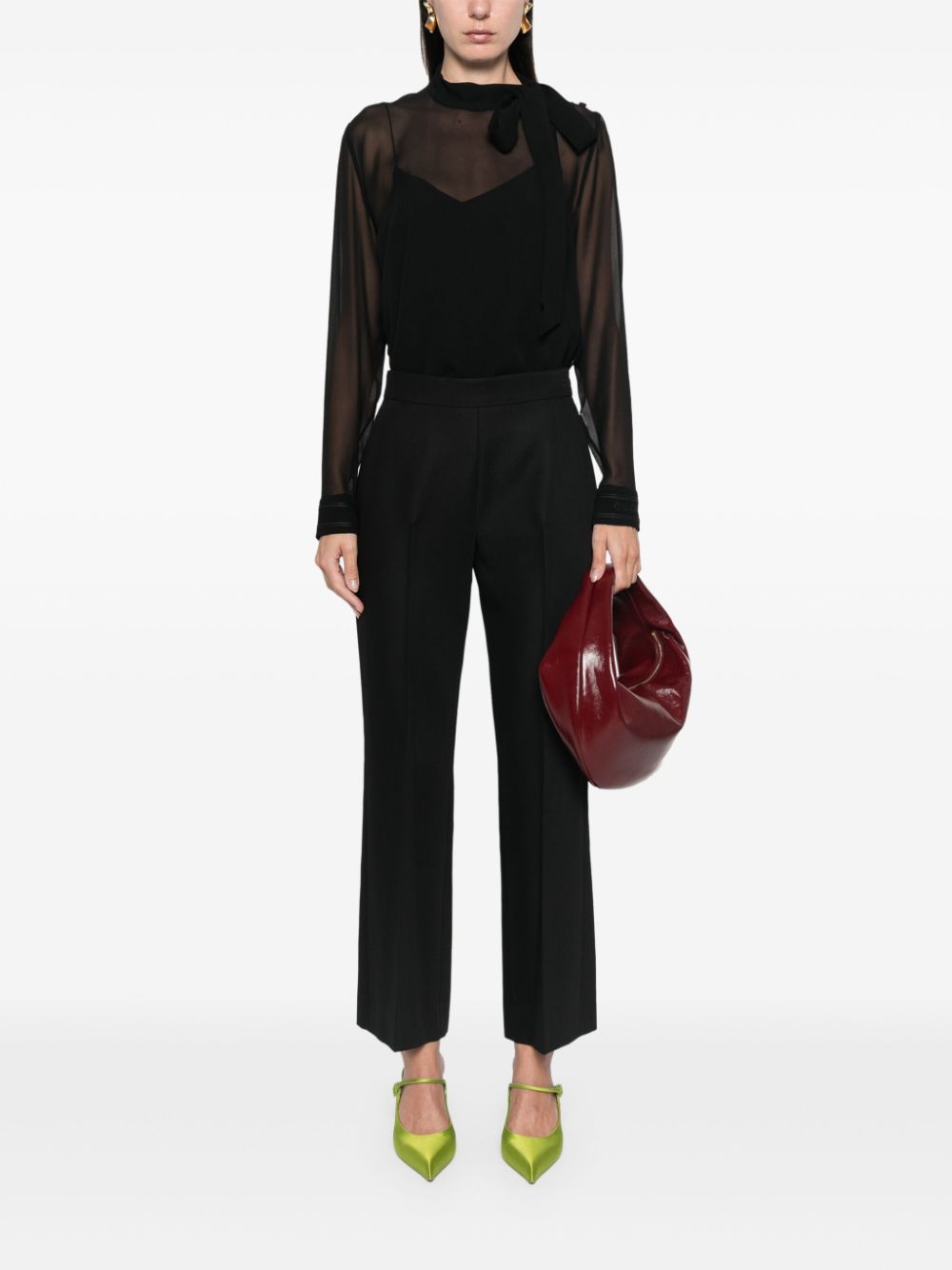 Gucci silk blouse - Zwart