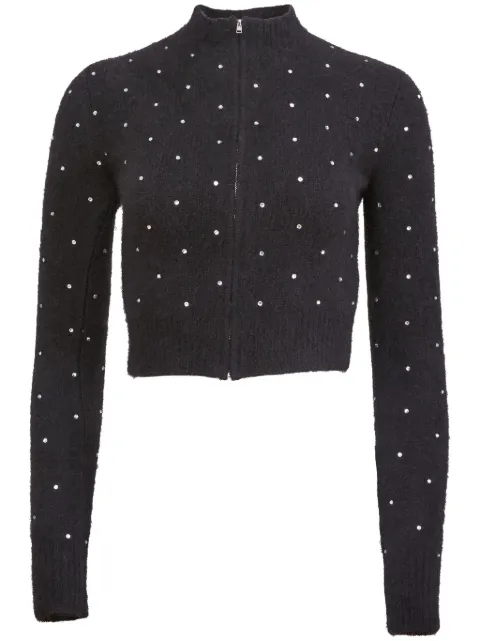 Fleur Du Mal cardigan zippé à ornements