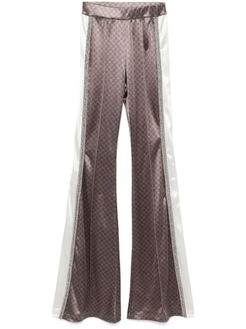 Pantalon à motif monogrammé imprimé - Balmain Pre-Owned - Modalova