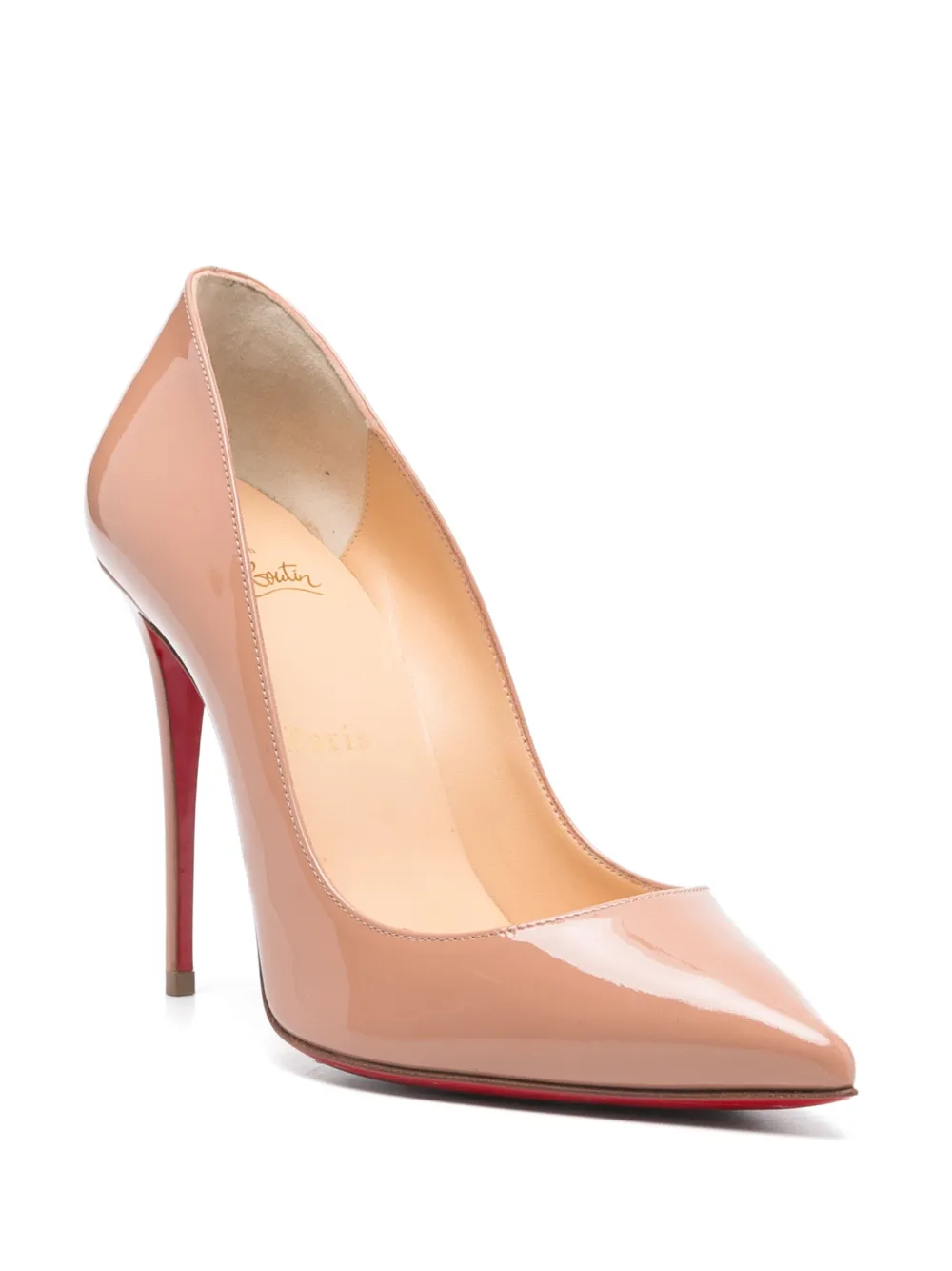 Christian Louboutin Pre-Owned 100 mm Pigalle pumps - Beige