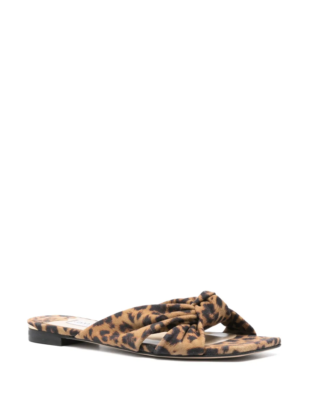 Jimmy Choo Pre-Owned Avenue platte sandalen - Bruin