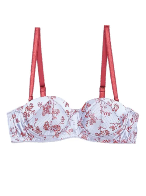 Fleur Du Mal Balconette bh met jacquard
