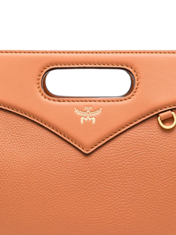 MCM ミニソフト ダイヤモンド ハンドバッグ | ブラウン | FARFETCH JP