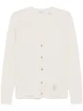 Burberry B-Shield cashmere cardigan - White