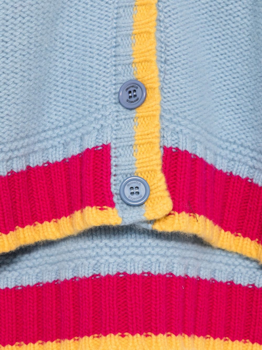 SIMONETTA STRIPE-EMBELLISHED CARDIGAN 