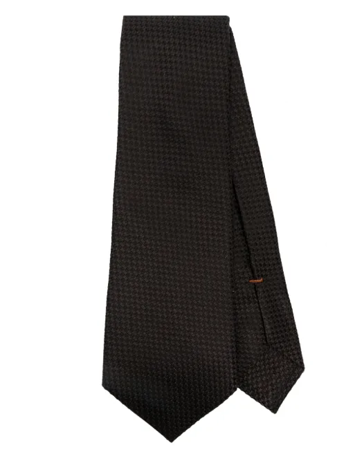 Cravate à motif en jacquard - Zegna - Modalova