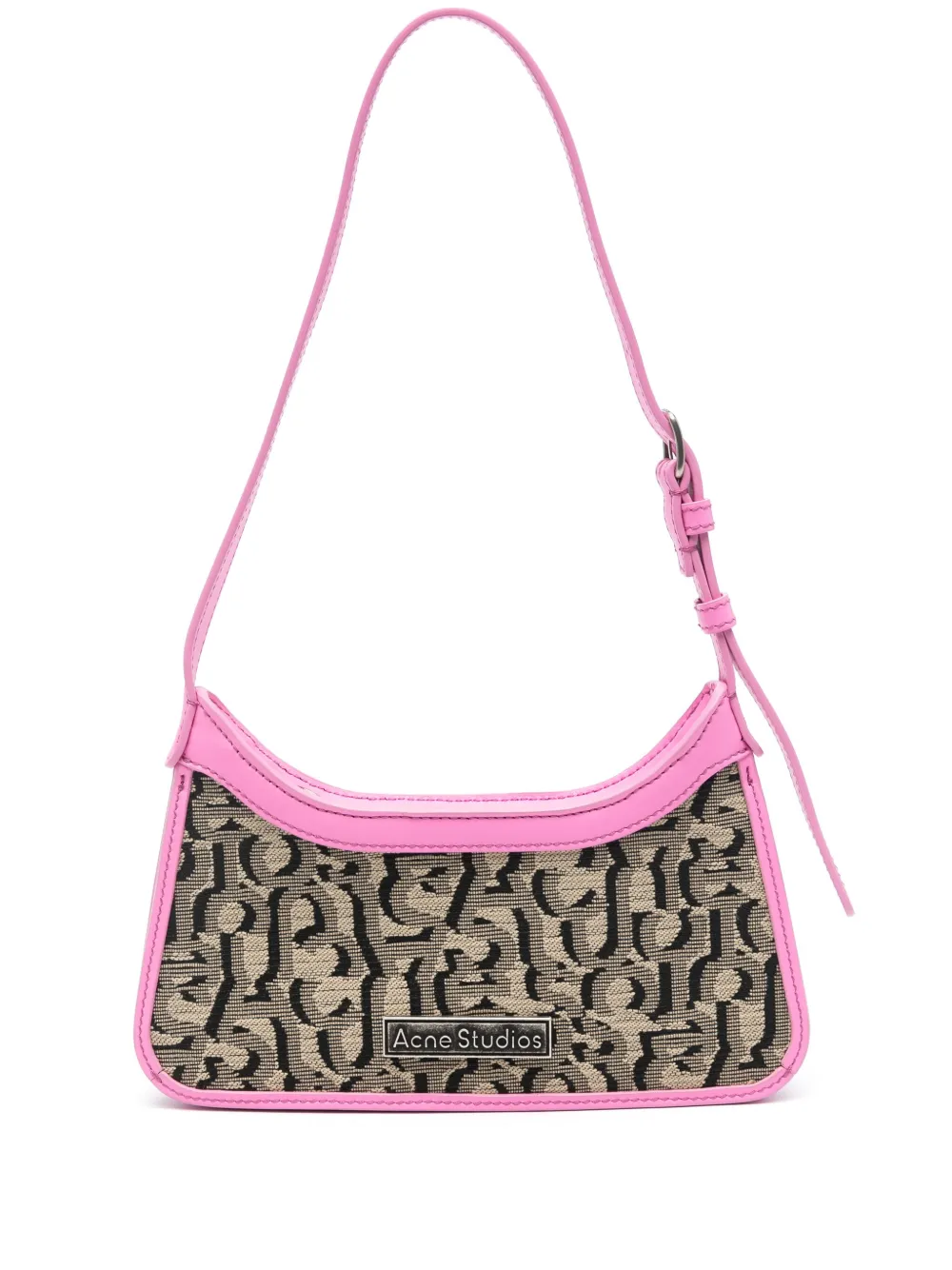 Acne Studios Platt kleine schoudertas Beige