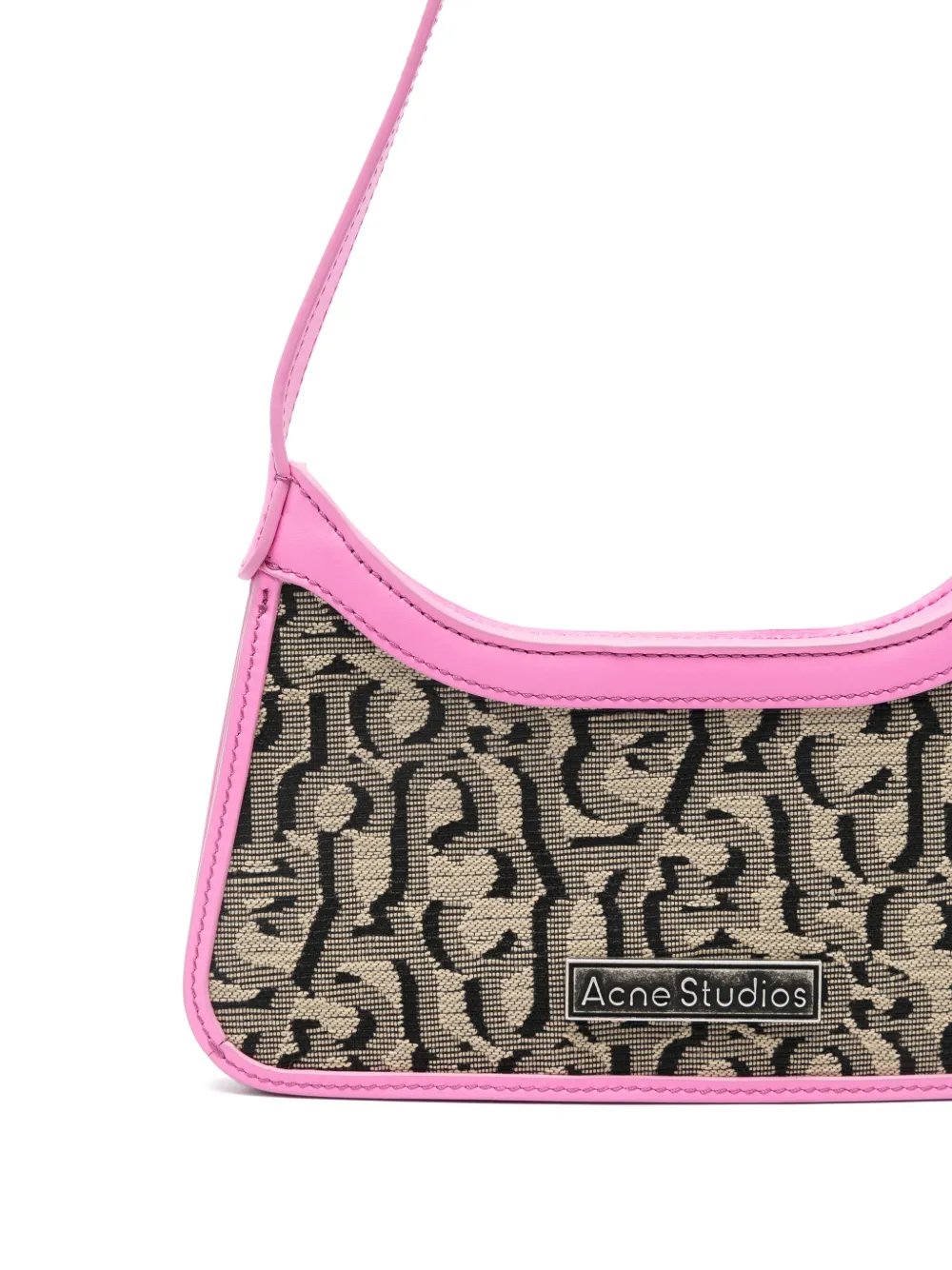Acne Studios Platt kleine schoudertas Beige