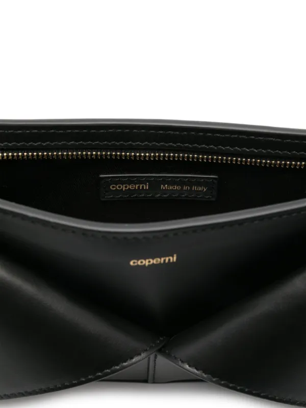 Coperni Small Belt Shoulder Bag | Black | FARFETCH