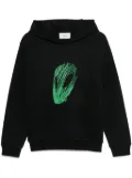 Coperni Alien Head hoodie - Black