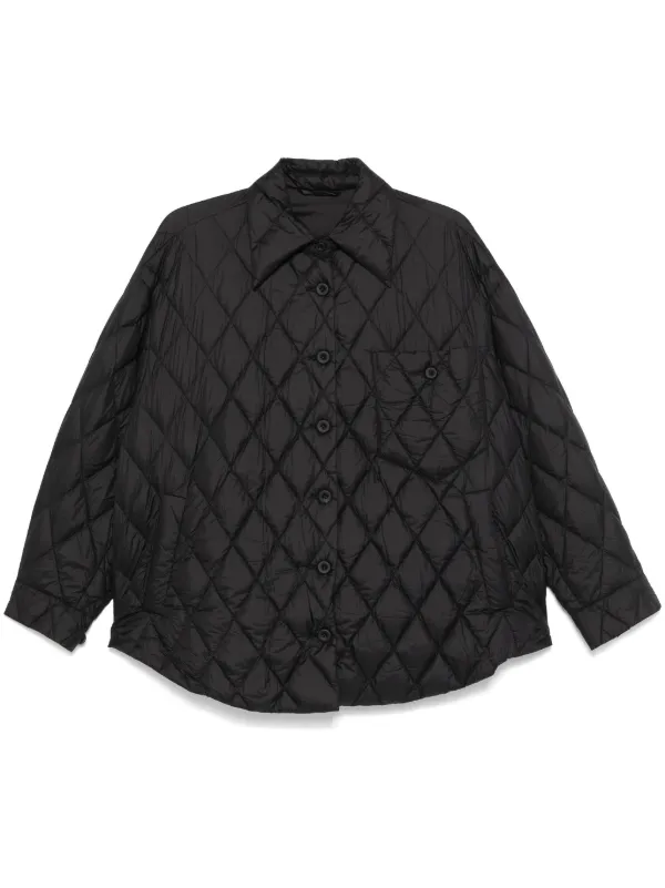 JNBY diamond-quilted padded jacket