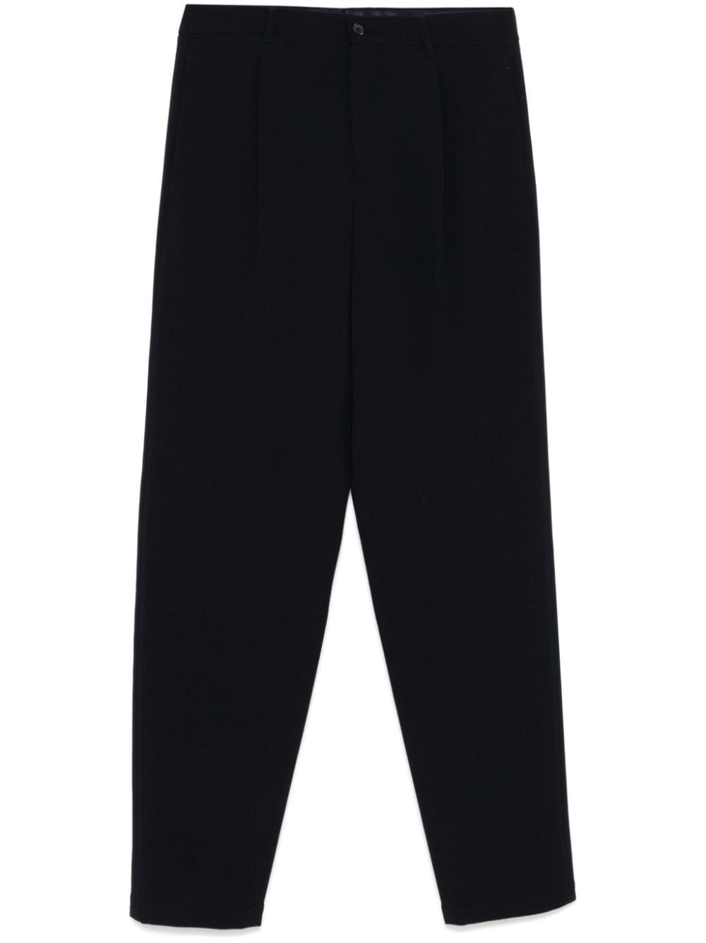 Giorgio Armani ribbed trousers - Blue