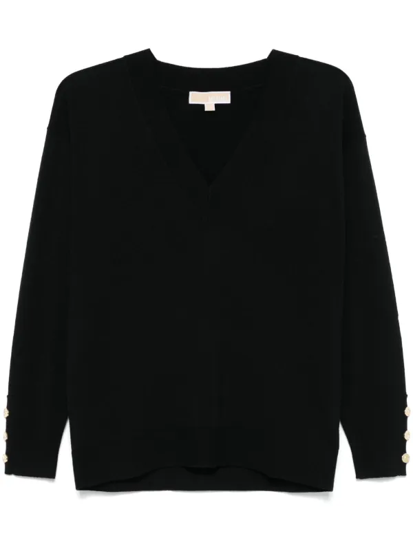 Michael kors v neck sweater on sale