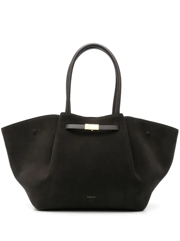 『DEMELLIER』The New York The New York | Black Small Grain | DeMellier