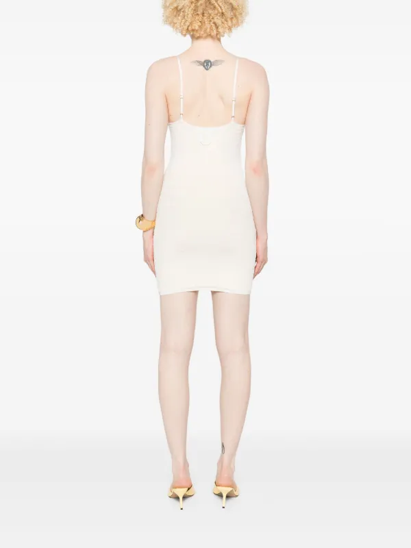Jacquemus La Mini Robe Scala Dress | Neutrals | FARFETCH JO