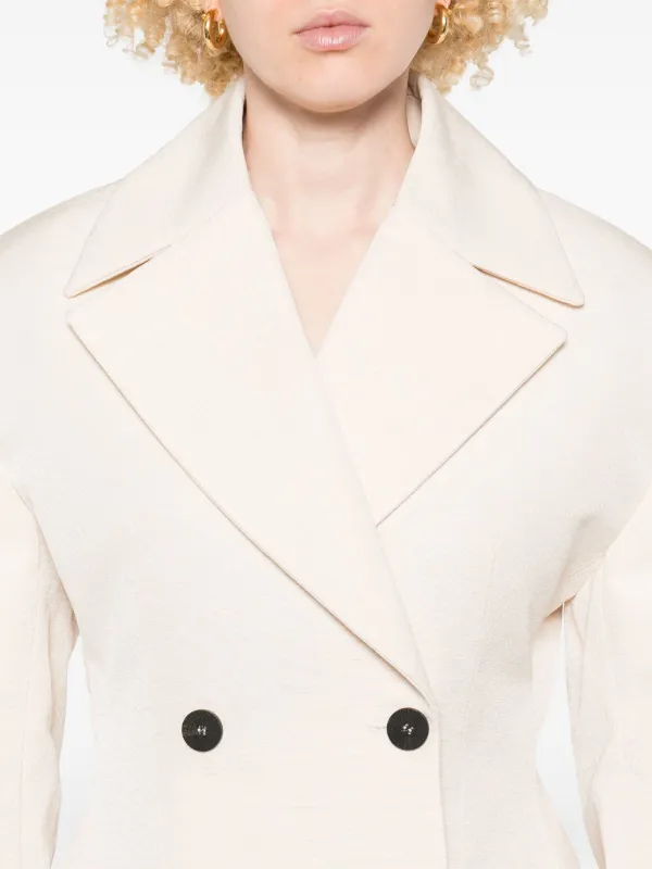 【送料&関税込】Jacquemus Jacket la Veste Norma Jacquemus La Veste Norma Blazer | Neutrals | FARFETCH