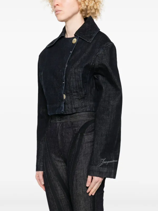 Jacquemus La Veste De-Nîmes Marino Jacket | Blue | FARFETCH