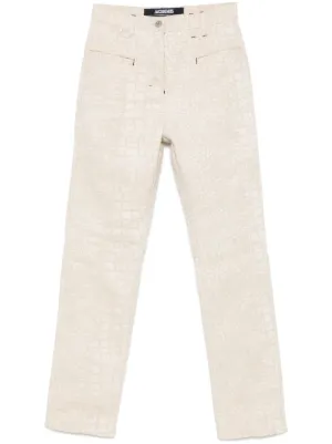 ⭐️新品 JACQUEMUS ホワイトデニム size33 Jacquemus ウィメンズ デニム通販 - FARFETCH