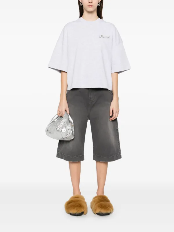 Jacquemus The Corto t-shirt | Grey | FARFETCH UK