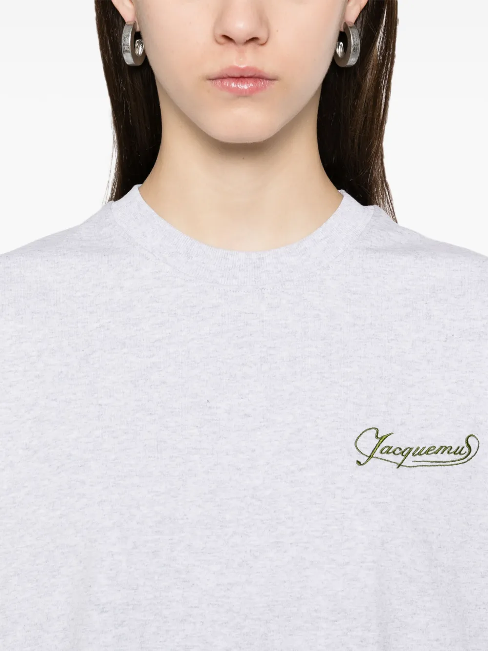 Jacquemus The Corto T-shirt Grijs