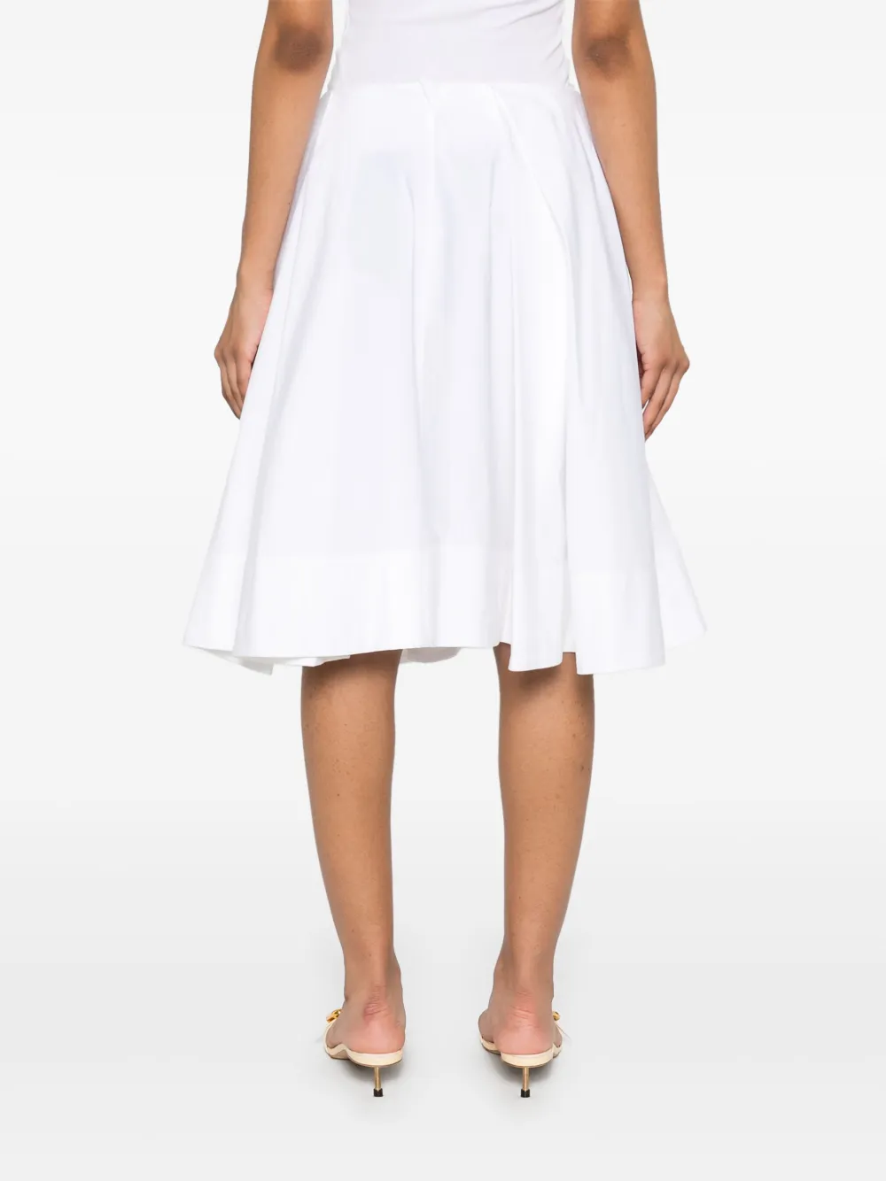 JACQUEMUS LA JUPE SALON MIDI SKIRT