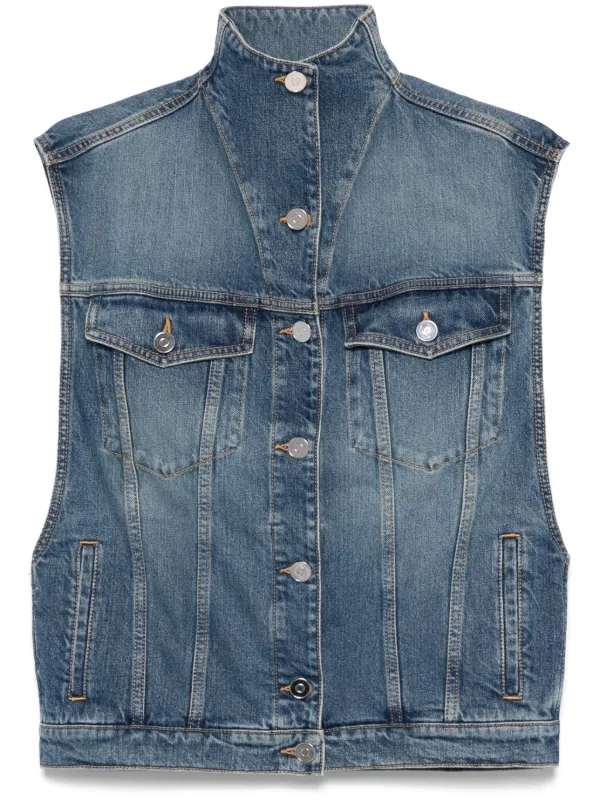 トップス ALAIA vintage waistbelt vest 40 Azzedine Azzedine Alaia F/W 1983 Vintage Leather Cutout Wrap Top | eBay