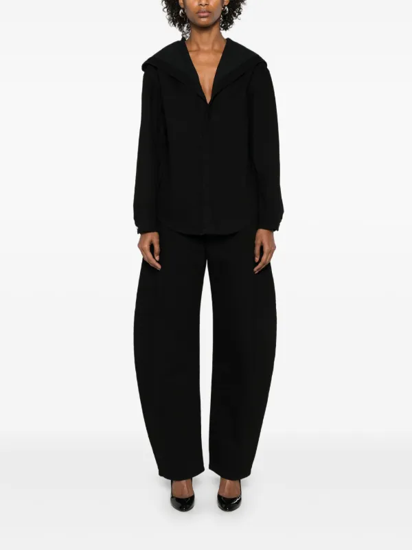 Alaïa Round Jeans | Black | FARFETCH