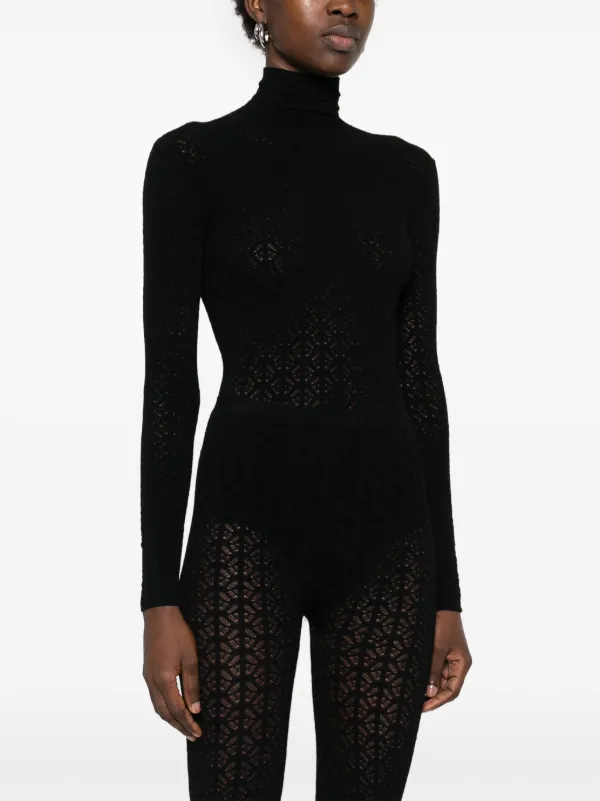 【Alaia】 Eyeletコットンベスト Alaia】 Eyeletコットンベスト Alaïa Godet Top | Black | FARFETCH
