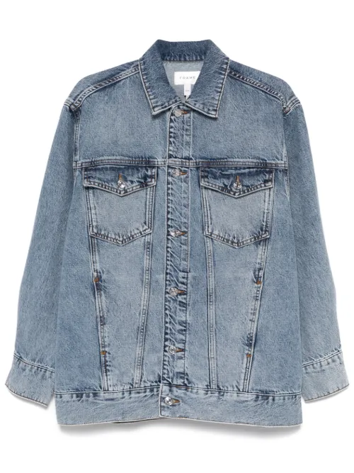 Veste The Extended en jean - FRAME - Modalova