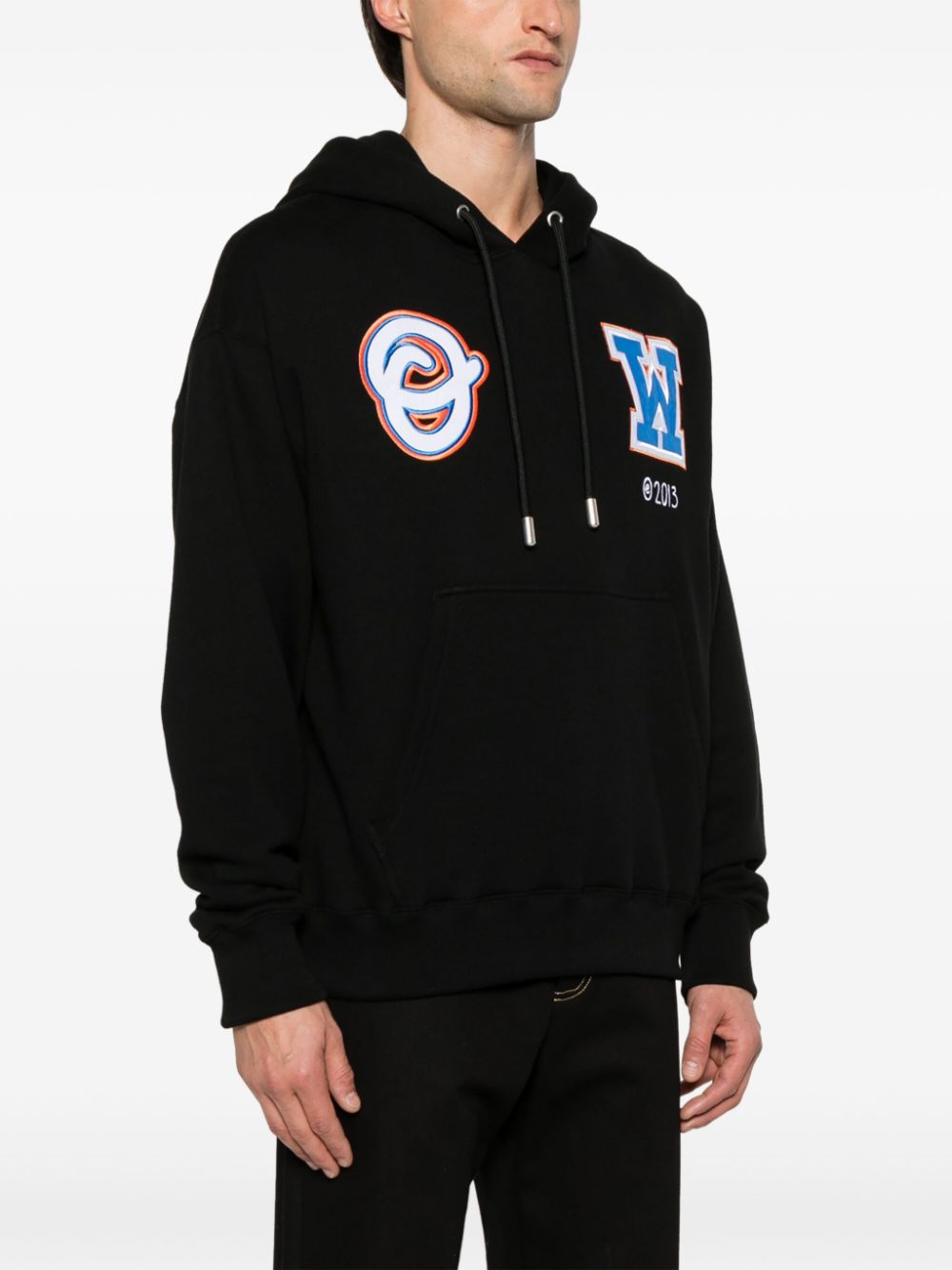 Off-White Wiz patch skate hoodie Men