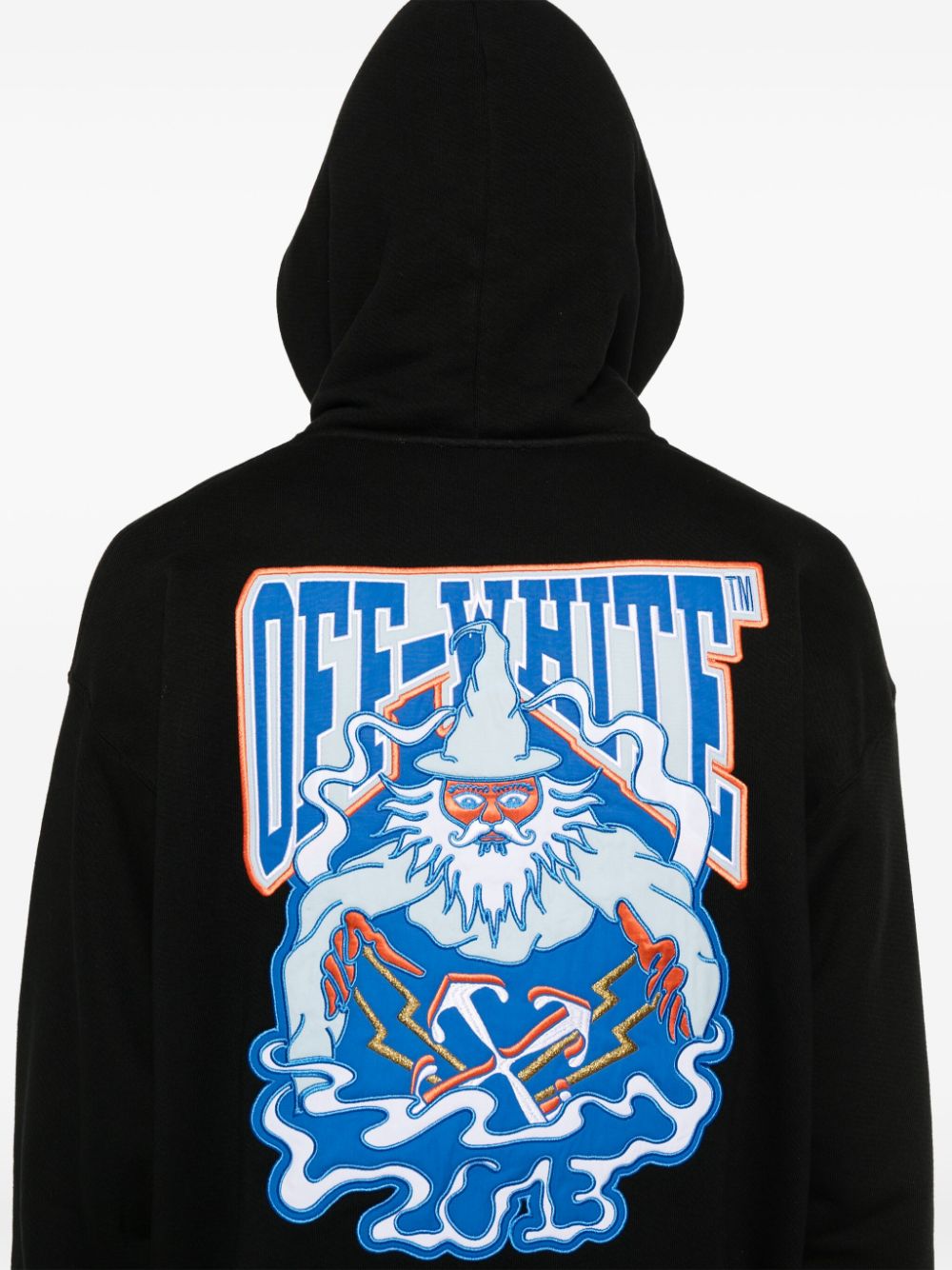 Off-White Wiz patch skate hoodie Men