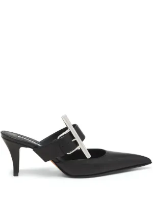 Balenciaga Cagole 80mm ポインテッドトゥ ミュール | ブラック