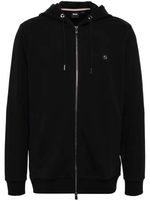 BOSS hoodie con cierre