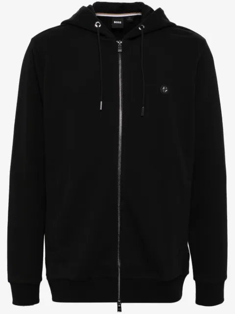 BOSS hoodie con cierre