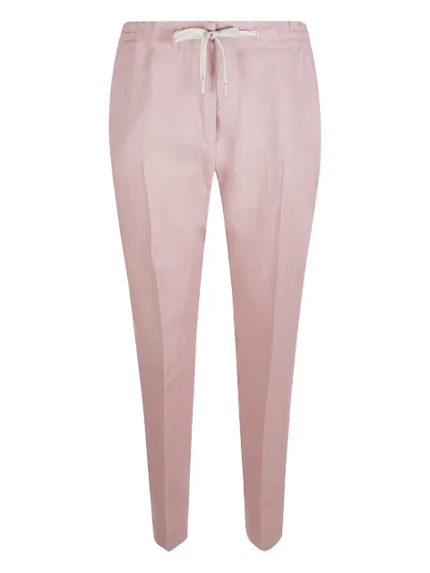 Eleventy elasticated-waistband trousers
