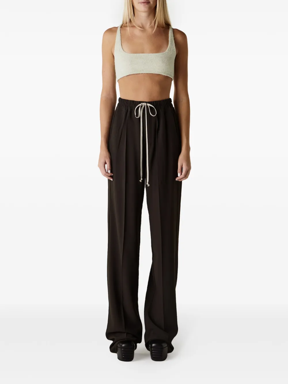 Rick Owens Gebreide bh - Groen