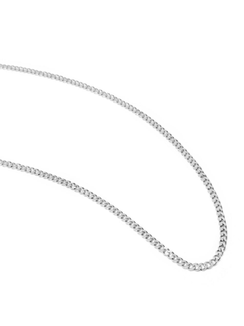 Nialaya Jewelry curb-chain necklace - Zilver